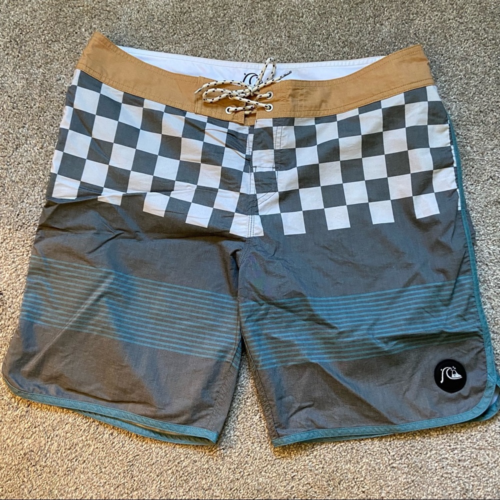 quicksilver men’s board shorts swim trunks 36